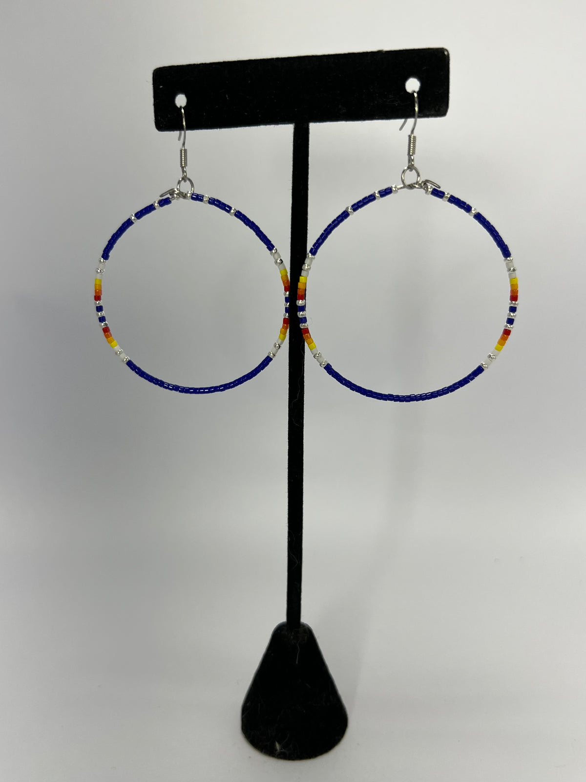 Sapphire Hoop