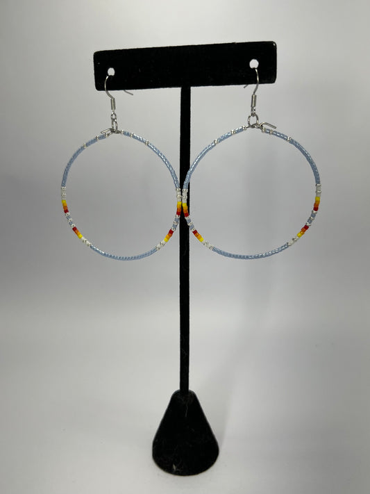 Periwinkle Hoop