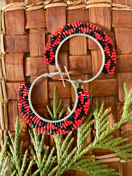 saddle mountain small hoop - fire