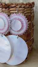 Load and play video in Gallery viewer, la.'sʷaj beaded earrings
