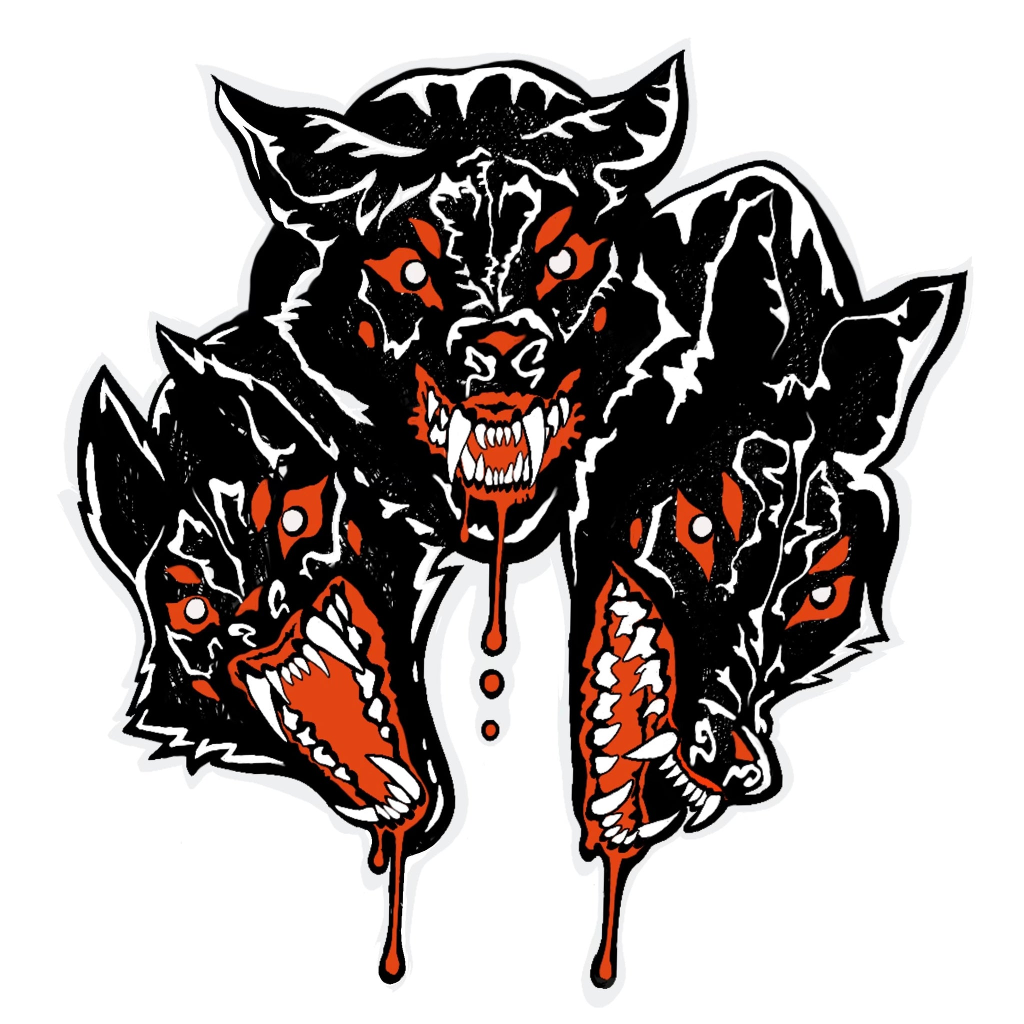 Cute Cerberus Sticker